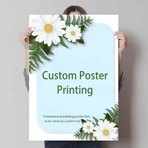 Custom Poster Printing Service A1 A2 A3 A4 for Entertainment Promotion Business Advertising Retail Marketing
