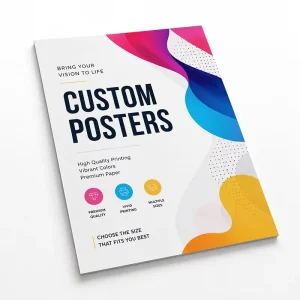 Custom Poster Printing Service Personalized Offset Paper Wall Art Print