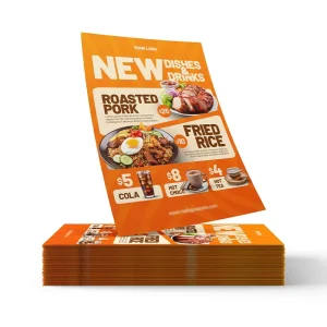 Custom Poster Printing on A0 A1 A2 A3 and A4 Sized Paper for Commercial Product Promotion