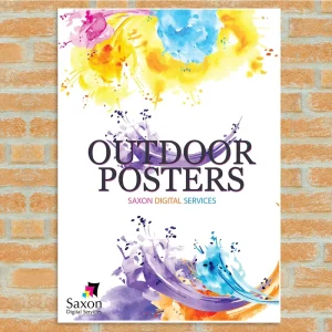 Custom Posters Printing for Indoor or Outdoor Advertising Poster Waterproof A0 A1 A2 A3 A4 Promotional Advertising Wall Poster