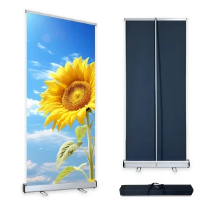Custom Print Custom Made Vinyl X Stand Display Banner PCWL Model PCWL-042 ShenZhen Printing Industry Promotions