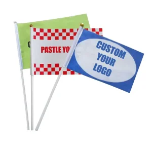 Custom Print Stick Hand Held Banner Promotional Quality Banner Flag Flag Somaliland Hand