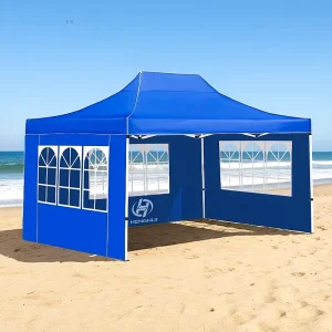 Custom Printed 10×10′ Portable Pop up Trade Show Tent Waterproof and Indoor Applicable Advertising Tent for Business Events