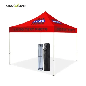 Custom Printed 3×3 Aluminum Pop up Display Tent for Outdoor Party and Wedding