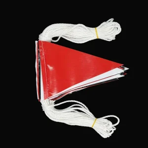 Custom Printed Advertising Pennant String Flags Weather Resistant Outdoor Promotion Bunting Banner for Shop Opening Fair