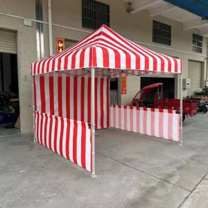 Custom Printed Advertising Promotional Pop Up Event Folding Canopy Tent Stainless Steel for Dining Outdoor Furniture