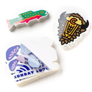 Custom Printed Durable Holographic Adhesive PVC Laminate Die Cut Sticker Sheet Label