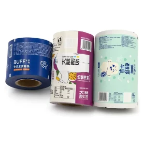 Custom Printed Eco Friendly Food Grade Laminated PET+VMPET+CPP Packaging Film Roll for Potato Chips Machine Compatible OEM