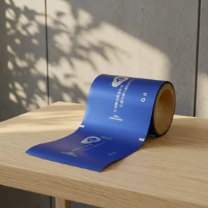 Custom Printed Food Packaging Roll Film Laminated Automatic Nuts Sachet Film in Roll