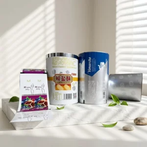 Custom Printed Food Packaging Roll Film Laminated Plastic Flexible Packaging Roll Automatic Plastic Film Sachet Roll