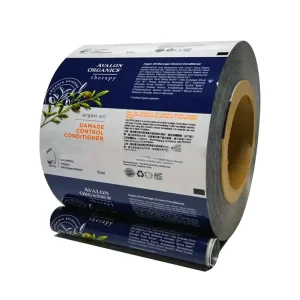 Custom Printed High Barrier PA/PE & Aluminum Foil Laminated Film Roll for Cold Sauce/Hard Cheese/ Liquid Oil Sachet Packaging