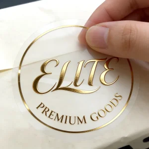 Custom Printed Holographic Waterproof Stickers Product Packaging Anti Counterfeiting Logos Custom Logo Labels