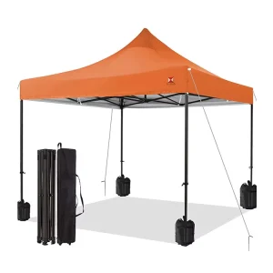 Custom Printed Iron Frame Pop up Advertising Trade Show Tent 10x10ft