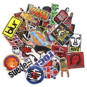 Custom Printed Logo Die Cut Adhesive PVC Label Stickers For Fashion Accessories Made In China