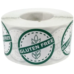 Custom Printed Logo Label Stickers Private Design Self Adhesive Waterproof Vinyl Roll Discount Sticker