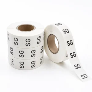 Custom Printed Logo Labels Self-Adhesive Eco-Friendly Oil Proof Waterproof Vinyl Roll Label Stickers for Product Packaging