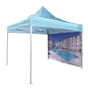 Custom Printed Logo Personalized Waterproof UV Resistant Pop up Tent with Aluminum Frame for Business Events & Promotions