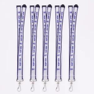 Custom Printed Logo Polyester Lanyard Durable ID Holder Badge Reel for Nurses Teachers Cute Key Phone Wrist/Neck Accessory Bulk