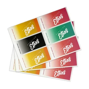 Custom Printed Logo Spice Bottle Label Self Adhesive Waterproof Sticker Packaging