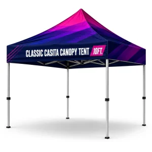 Custom Printed Pop Up Advertising Tent for Show Booth Waterproof UV Proof Portable 3×3 Tent