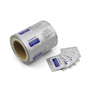 Custom Printed Powder Packaging for Plastic Bags Sachet on Roll Waterproof Aluminum Food Packaging Film Roll