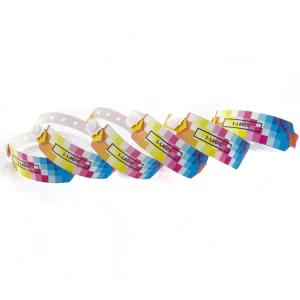 Custom Printed Promotional Bracelets Durable Soft Event Wristbands with Logo for Advertising