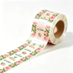 Custom Printed Soft Moisture Proof Biodegradable Cellulose Film Roll Toffee Candy Chocolate Wrapper Nylon Twist Packaging Film