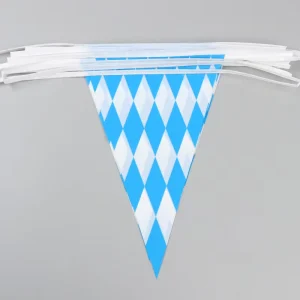 Custom Printed Triangle Pennant Flag for Event Activities Bunting Pendant Strings with Promotional Flags for Events & Parties