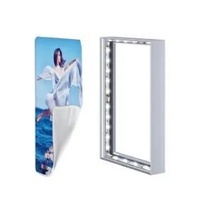 Custom Printed Waterproof Lightweight Reusable Fabric for Indoor Outdoor Light Box with Custom Logo