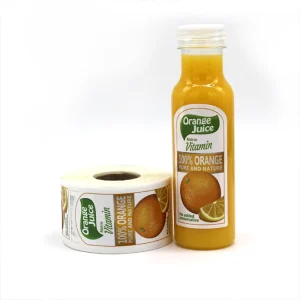 Custom Printed Waterproof PP Stickers Full Color Self Adhesive Labels for Bottles and Packaging