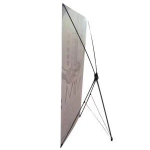Custom Printed X Banner 100×200 Waterproof Display Stand for Advertising Trade Show Exhibitions