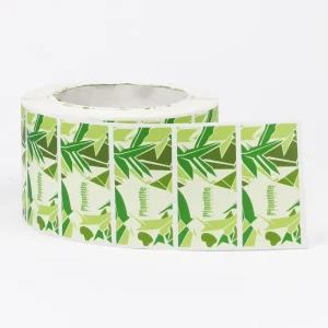 Custom Printing Adhesive Logo Label Sticker Color PET Label Sticker Roll