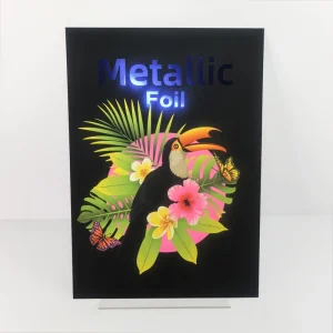 Custom Printing Art Prints A2 A3 A4 Poster Metallic Blue Foil Anime Vibrant Color Illustration Promotion Display Expo Posters