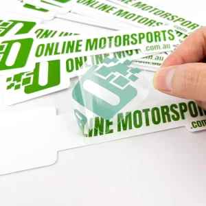 Custom Printing Colorful Adhesive Waterproof PET Translucent Clear Vinyl Die Cut Transparent Stickers