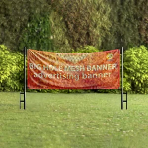 Custom Printing Design Polyester Banner Double Sided Advertising Commerce Exhibition Racing Flag Banner