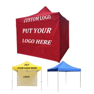 Custom Printing Easy Pop up Advertising Trade Show Tent Folding Outdoor Portable Trade Show Tents