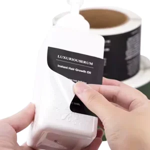 Custom Printing Labels for Bottles Packaging Sticker Vinyl Hair Care Products Private Label