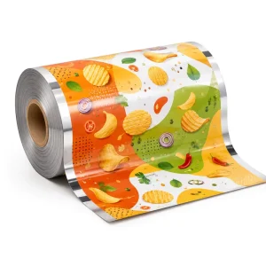Custom Printing Laminated OPP CPP Packaging Candy Cookie Snacks Potato Chips Sachet Film Roll