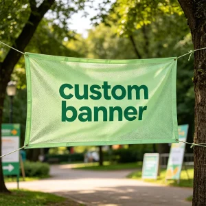 Custom Printing Large Size Mesh Fabric Banners Outdoor Advertising Banner