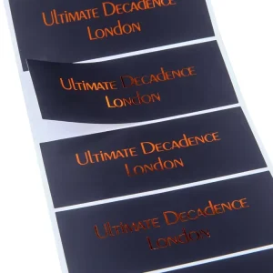 Custom Printing Logo Self Adhesive Waterproof Small Business Packaging Colorful Label Sticker