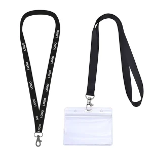 Custom Printing Neck Lanyard ID Badges Holder for Events and Trade Shows