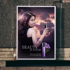 Custom Printing Removable Large Size Self Adhesive Poster Sticker Flyer Advertising Exhibition Promotional Posters