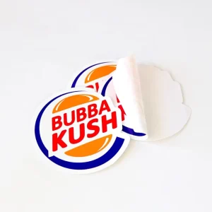 Custom Printing Waterproof Vinyl Sticker Custom Design Die Cut Logo Stickers Custom Self-Adhesive PVC Label Stickers