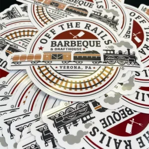 Custom Printing Waterproof Vinyl Stickers Die Cut Stickers Adhesive PVC Label Sticker