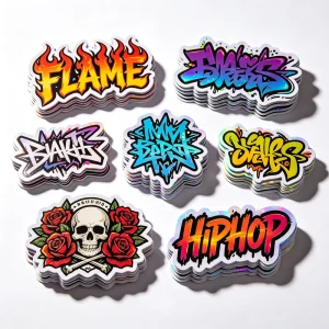 Custom Printing Waterproof Vinyl logo Label Maker Stickers Doom Sticker Trending Stickers