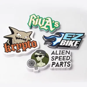 Custom Printing logo Label Die Cutting Sticker Self Adhesive Waterproof Vinyl Sticker