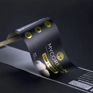 Custom Product Adhesive Logo Chemical Vinyl Labels Stickers Bottle Packaging Waterproof Printing Uv Label Roll