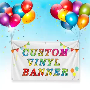 Custom Promotional Banner Flag Advertising Dye Sublimation Digital Printing Outdoor Polyester Mesh Fabric Banner