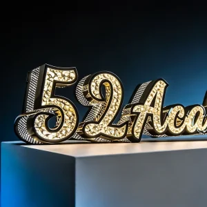 Custom Punched Hole Diamond Cut LED Letter Sign Waterproof Outdoor Business Storefront Illuminated Board