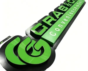 Custom RGB 3D Mini Luminous LED Letters Front Lit Channel Letter Sign for Bar Club Commercial Decoration
